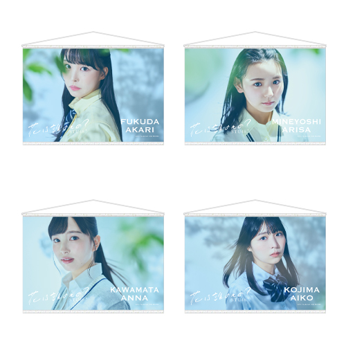 STU48 8th Single「花は誰のもの?」個別A3タペストリー