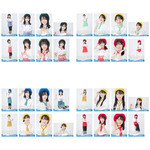 【ネコポス便】STU48 2022年8月度ランダム生写真5枚セット