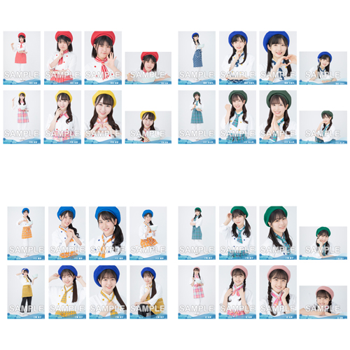 【ネコポス便】STU48 2022年8月度ランダム生写真5枚セット