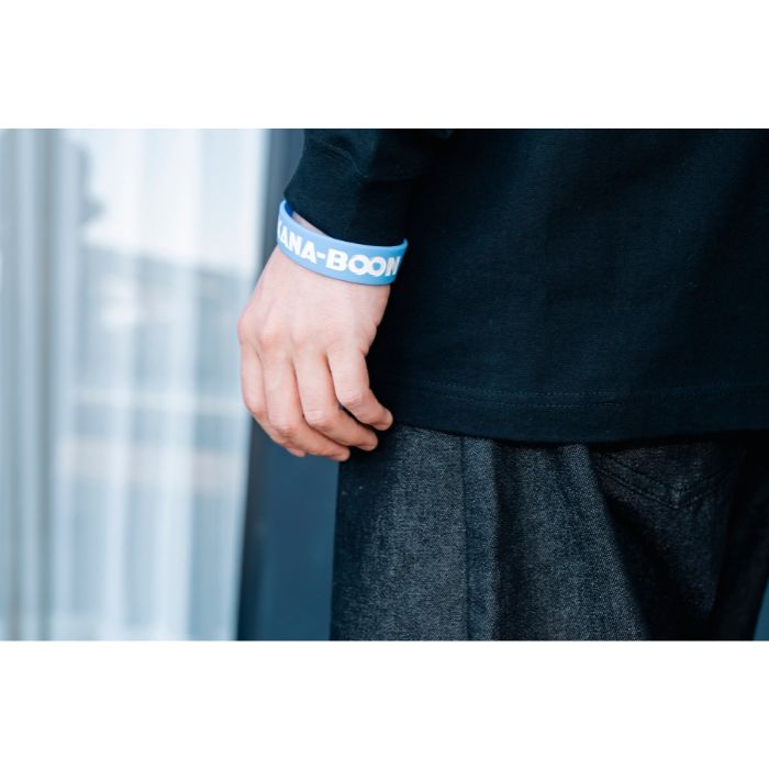 KANA-BOON ロゴ ラバーバンド＜ブルー＞