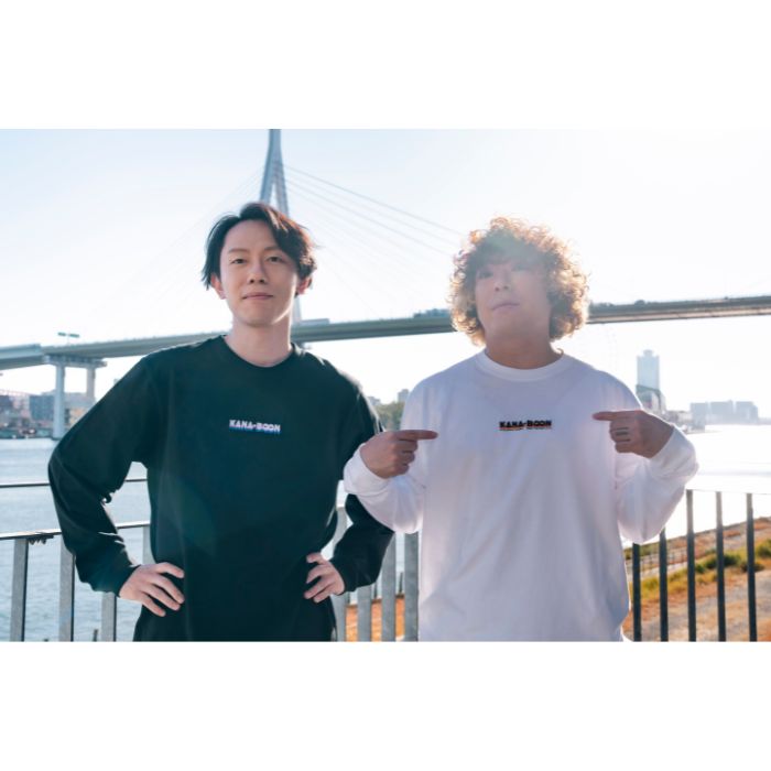 KANA-BOON ロゴ ロングスリーブTシャツ