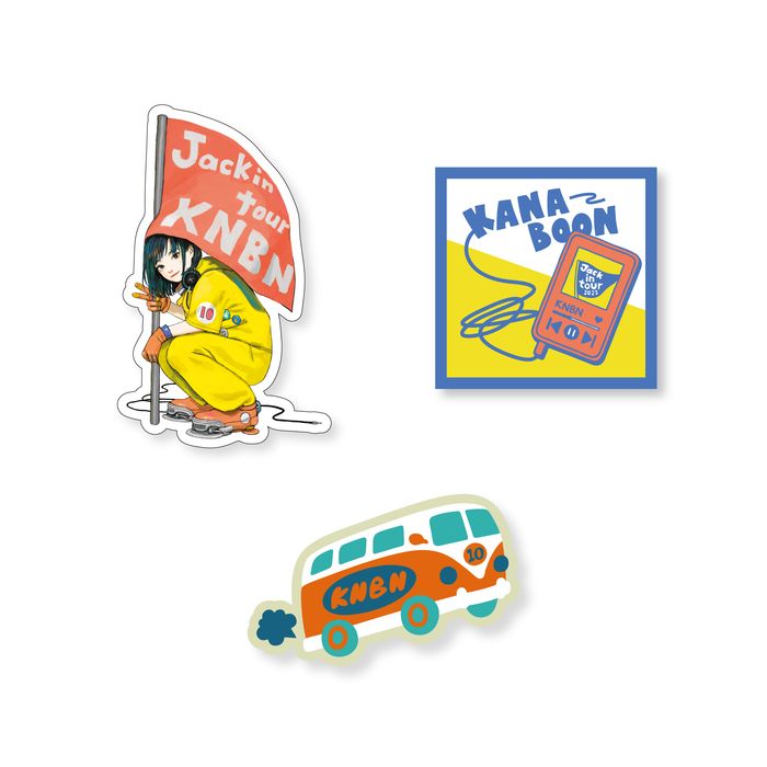 KANA-BOON MIX ステッカーセット