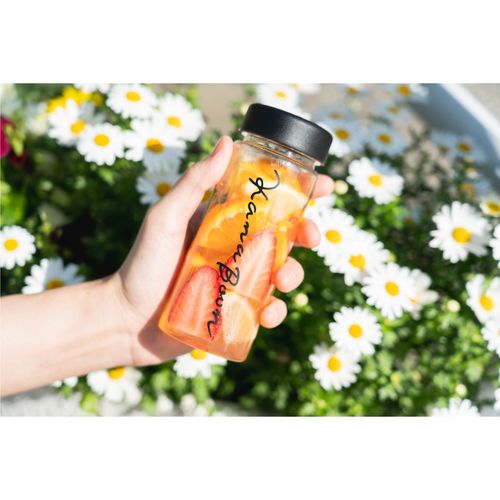 シンプルロゴ クリアボトル