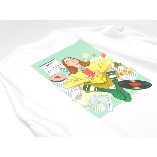 楽しみを待ちながら、ロングスリーブTシャツ【FC限定/ビッグシルエットボディ】