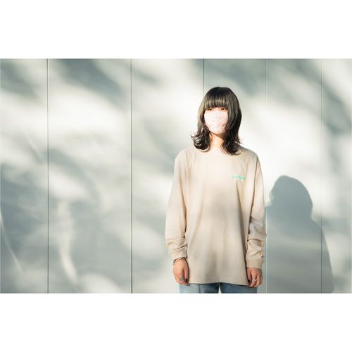 楽しみを待ちながら、ロングスリーブTシャツ