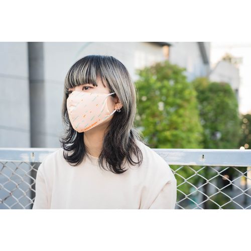 KANA-BOONのおしゃれマスク/オレンジ