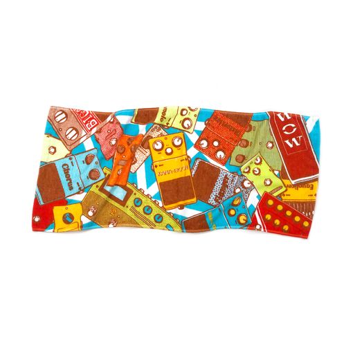 エフェクトに包まれてタオル