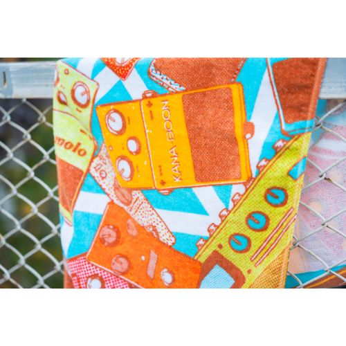 エフェクトに包まれてタオル