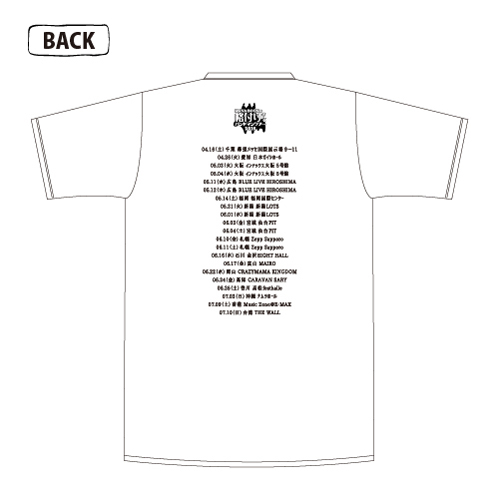 フォーメーションAのTシャツ/ホワイト