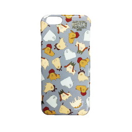 格付犬のiPhoneケース/グレー/iPhone6/6s対応