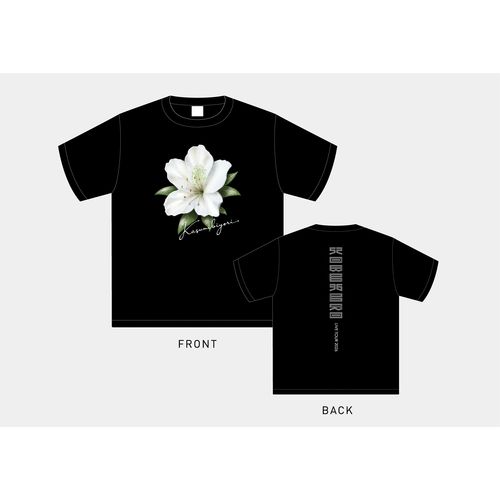 【2026ツアーグッズ】ツツジ Tシャツ　ブラック