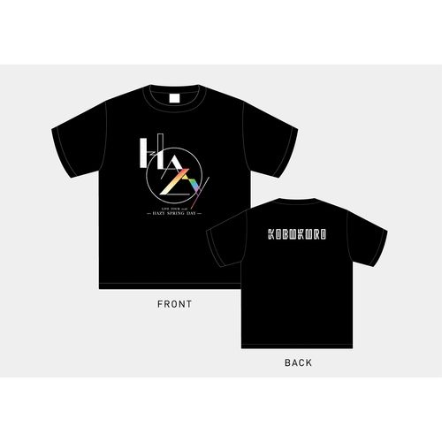 【2026ツアーグッズ】HAZY SPRING DAY Tシャツ　ブラック