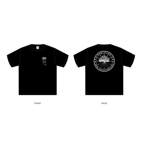 事後販売【“ALL SEASONS”グッズ】25thロゴTシャツ　ブラック