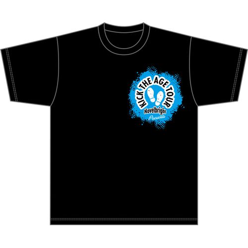 Tシャツ　ブラック【KICK THE AGE TOUR】