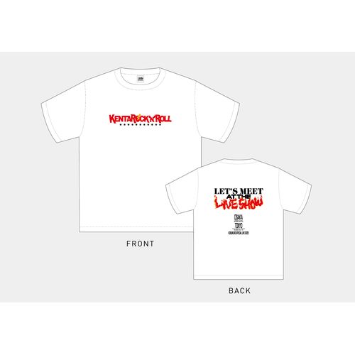 【「Let's meet at the live show!」グッズ】KENTAROCK’N’ROLLTシャツ