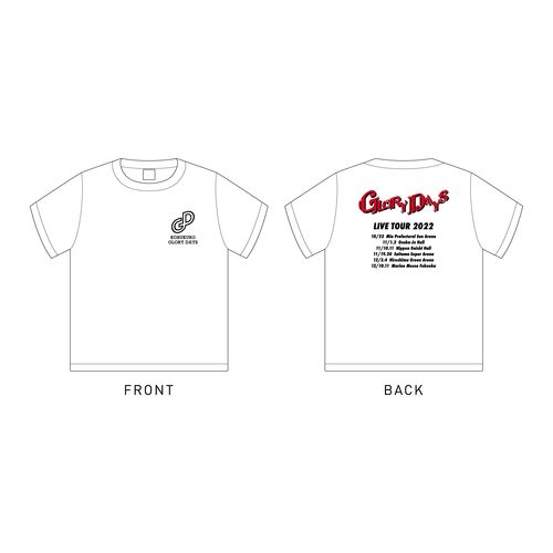【2022年ツアーグッズ】TシャツA/ホワイト