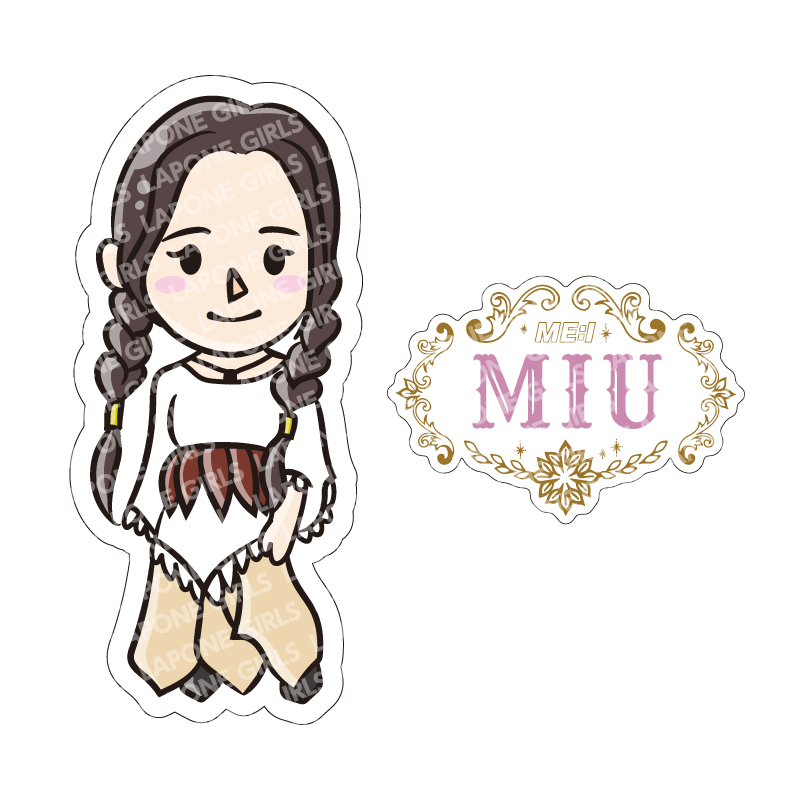 ステッカーセット MIU