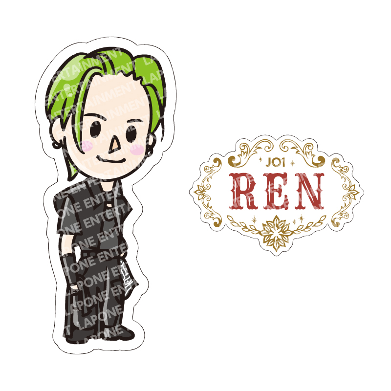ステッカーセット 川尻蓮