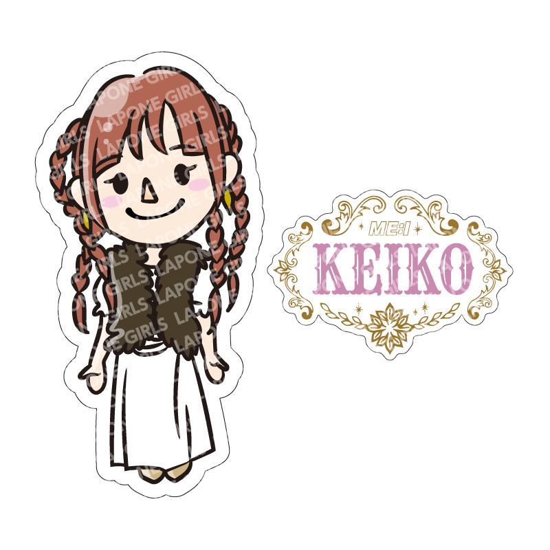 ステッカーセット KEIKO