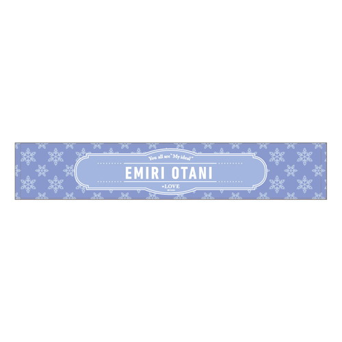 【通常配送】個別ツアーマフラータオル