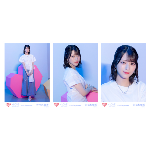 生写真セット(「Be Selfish」ジャケット衣装)