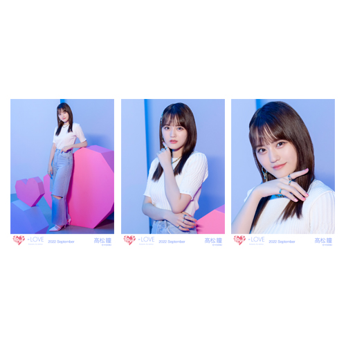 生写真セット(「Be Selfish」ジャケット衣装)