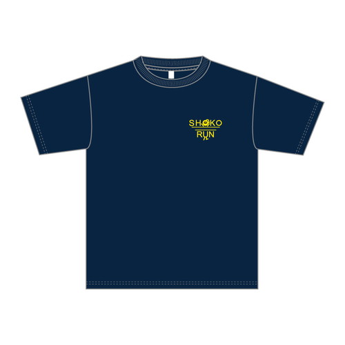 瀧脇 笙古プロデュース「気持ちだけでも一緒に走れるTシャツ」(ネイビー)