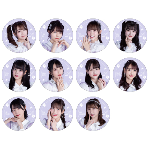 ランダム缶バッジ(「イコノイフェス 2021」衣装)　