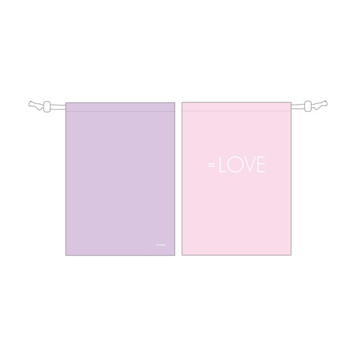 =LOVE レインポンチョ