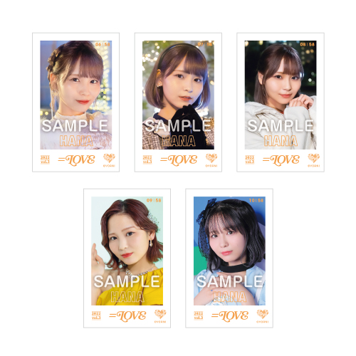 商品詳細ページ | =LOVE OFFICIAL SHOP | =LOVE ミニフォトカードVol.3