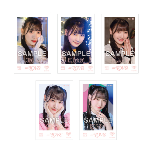 =LOVE ミニフォトカードVol.3