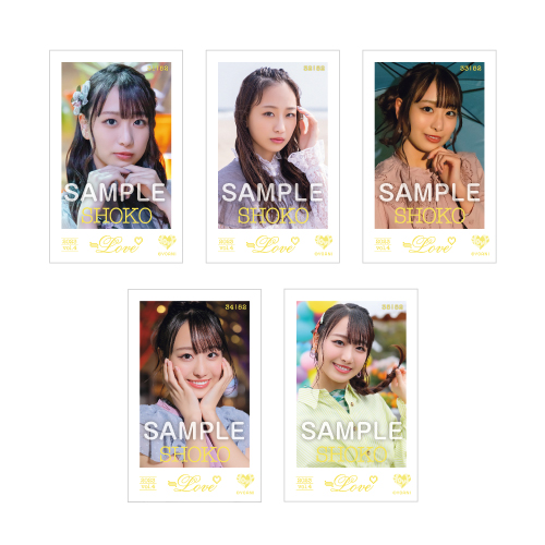  =LOVE ミニフォトカードVol.4