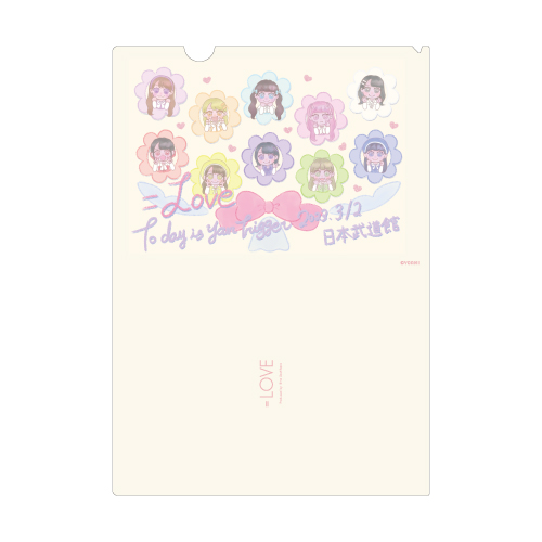 武道館クリアファイル&ステッカーセット