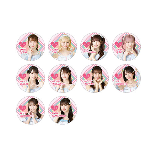 ランダム缶バッジ（「ナツマトぺ」衣装）