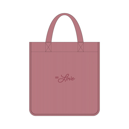  ＝LOVE コーデュロイランチトート