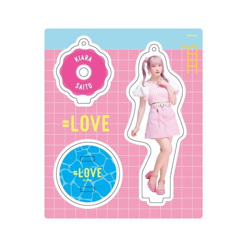 アクリルスタンドキーホルダー（「ナツマトぺ」ジャケット衣装）