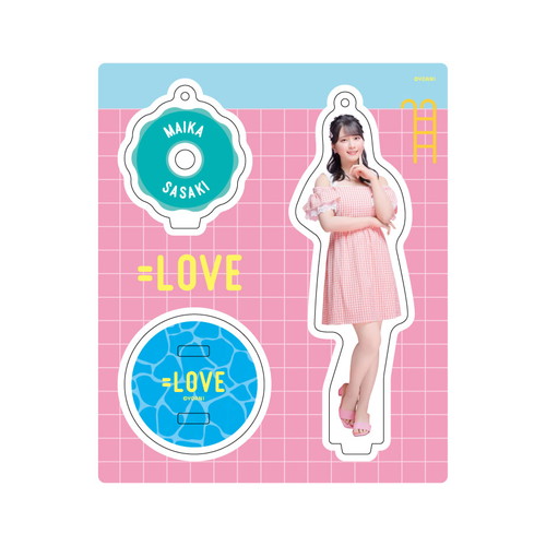 アクリルスタンドキーホルダー（「ナツマトぺ」ジャケット衣装）