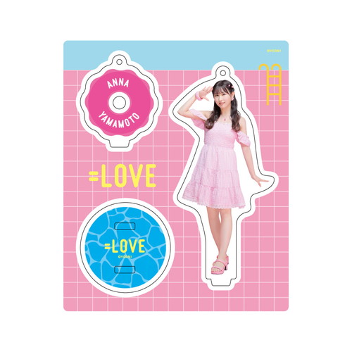 アクリルスタンドキーホルダー（「ナツマトぺ」ジャケット衣装）