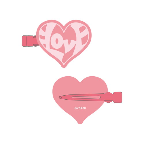 ＝LOVE まえがみクリップ