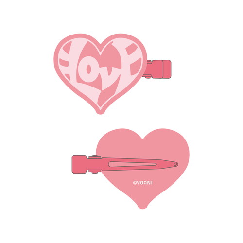＝LOVE まえがみクリップ