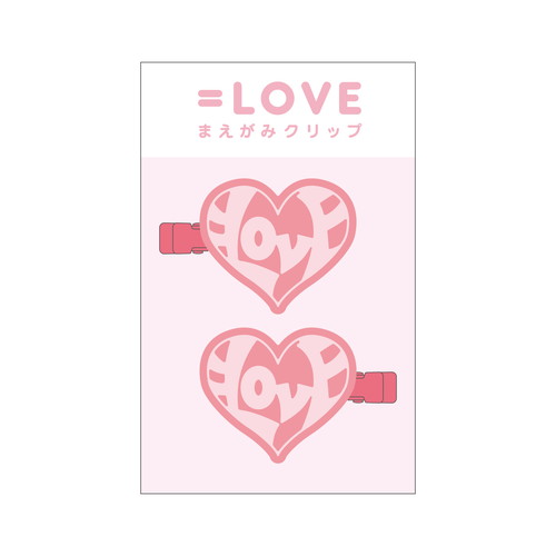 ＝LOVE まえがみクリップ