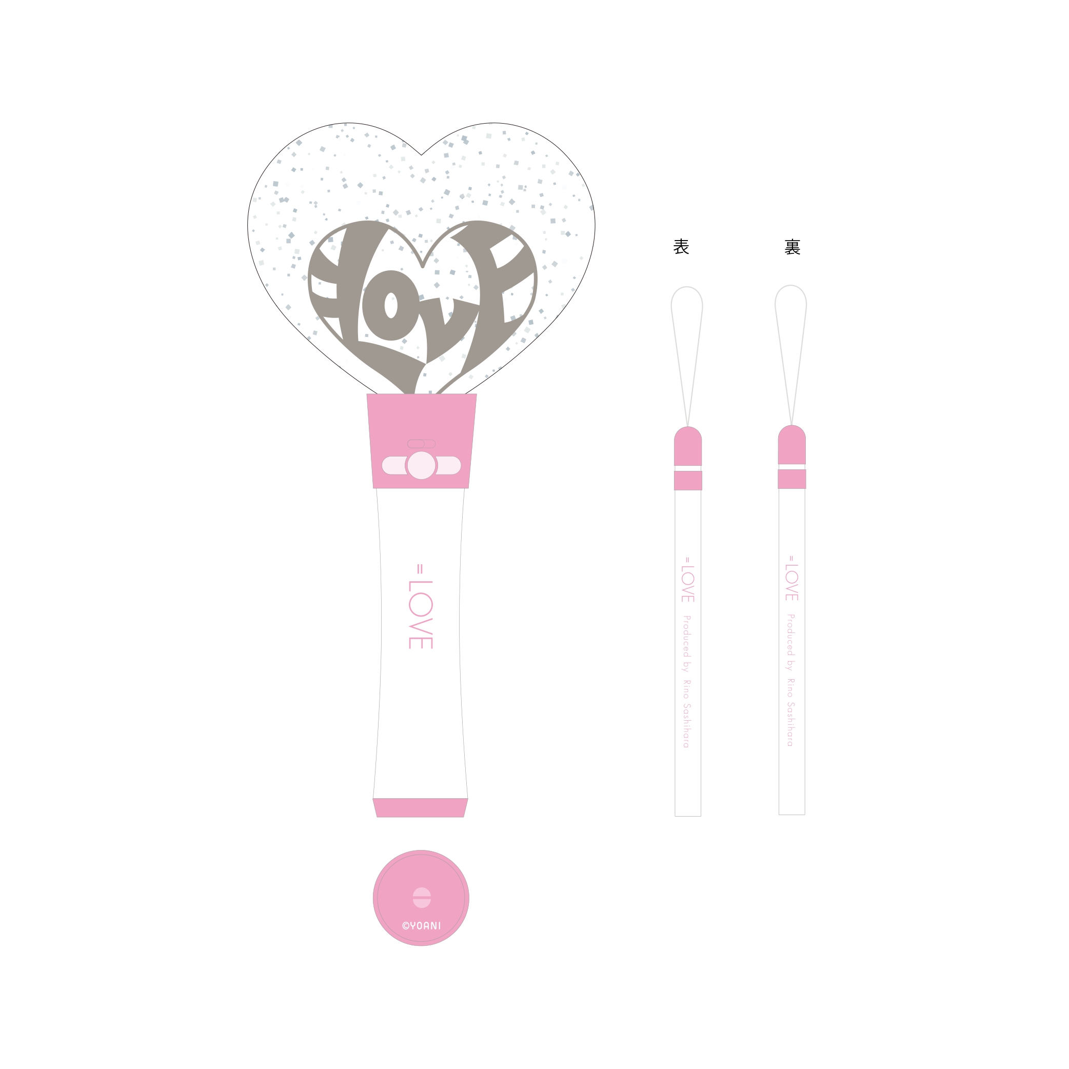 ＝LOVE Official Heart Stick