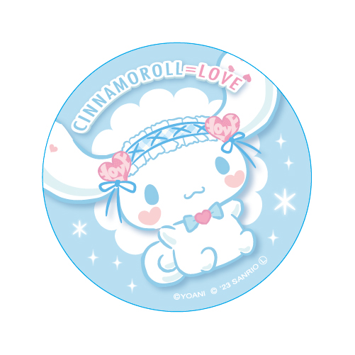 CINNAMOROLL =LOVE 缶バッジA