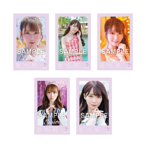  =LOVE ミニフォトカードVol.6