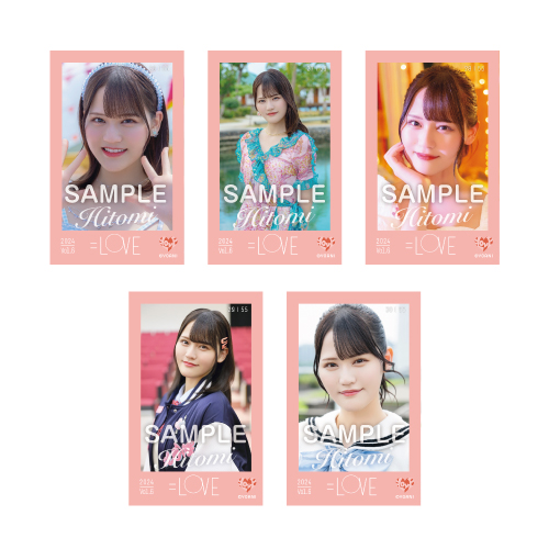  =LOVE ミニフォトカードVol.6