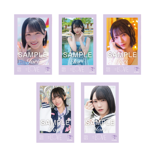  =LOVE ミニフォトカードVol.6