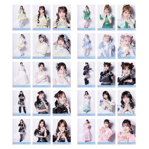 生写真セット（「絶対アイドル辞めないで」MV衣装②）