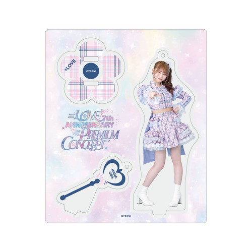 7周年記念アクリルスタンドキーホルダー（「絶対アイドル辞めないで」歌唱衣装）