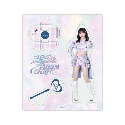 7周年記念アクリルスタンドキーホルダー（「絶対アイドル辞めないで」歌唱衣装）