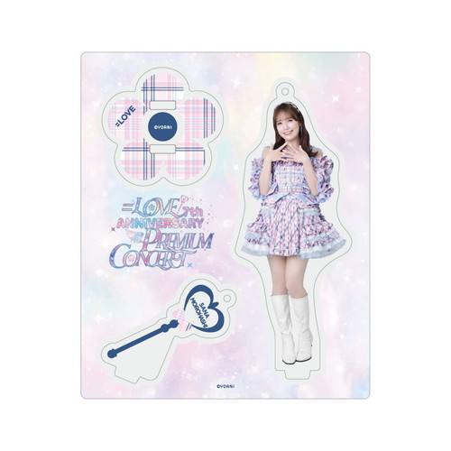 7周年記念アクリルスタンドキーホルダー（「絶対アイドル辞めないで」歌唱衣装）